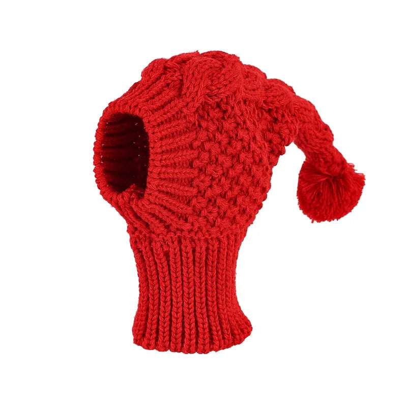 Whippet Dog Hat in Red